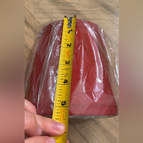 Small Red Lampshade - Picture 2 of 3